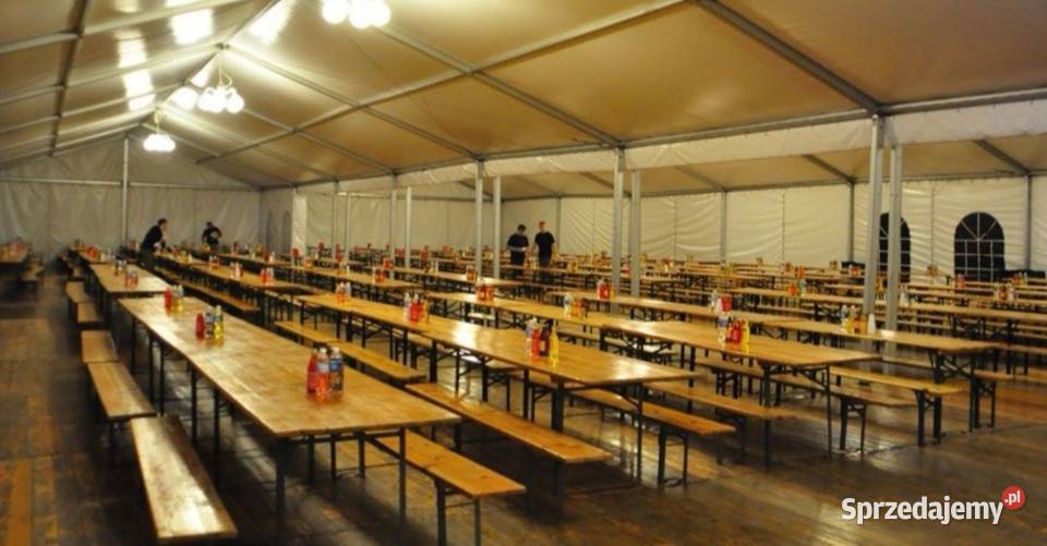 Wynajem namiotów krzesła stołów mazowieckie Ostrołęka obsługa imprez