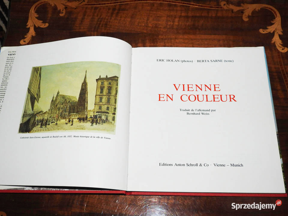 Album Wiedeń w kolorze 104 str Vienne en Couleur Przemyśl