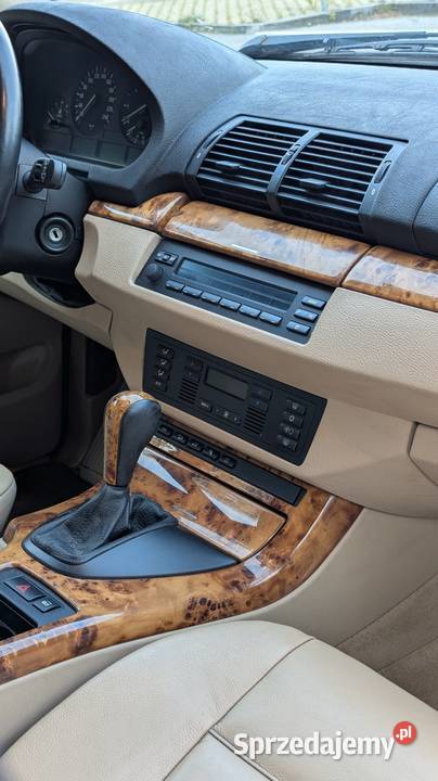 BMW E53 X5 POLIFT Skóra Beżowa Automat