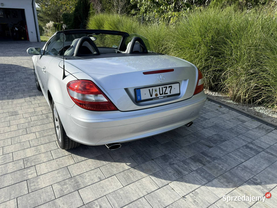 Mercedes SLK 200 CABRIO zadbany Kabriolet 100 wielofunkcyjna kierownica