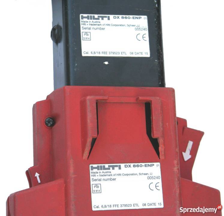 Hilti DX 860ENP osadzak do metalowych pokryć Pozostałe Rybnik