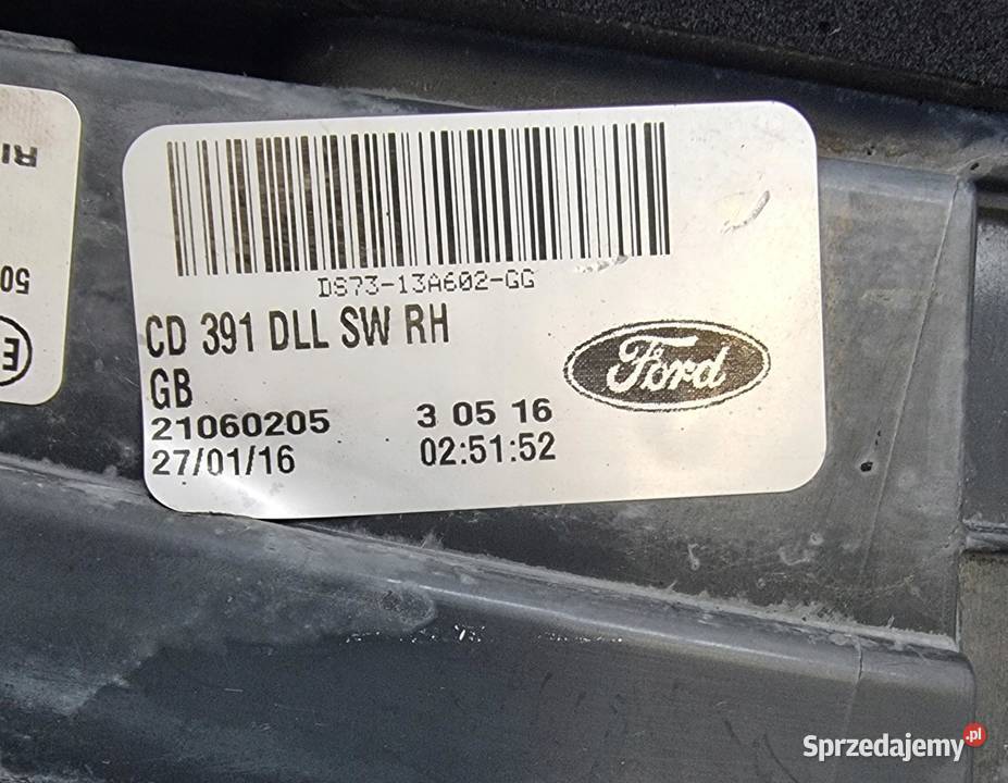 FORD MONDEO MK5 KOMBI LAMPA PRAWY TYŁ