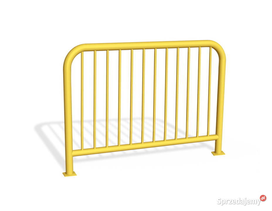 Przykręcana bariera chodnikowa U11a z pionowymi Szczecin