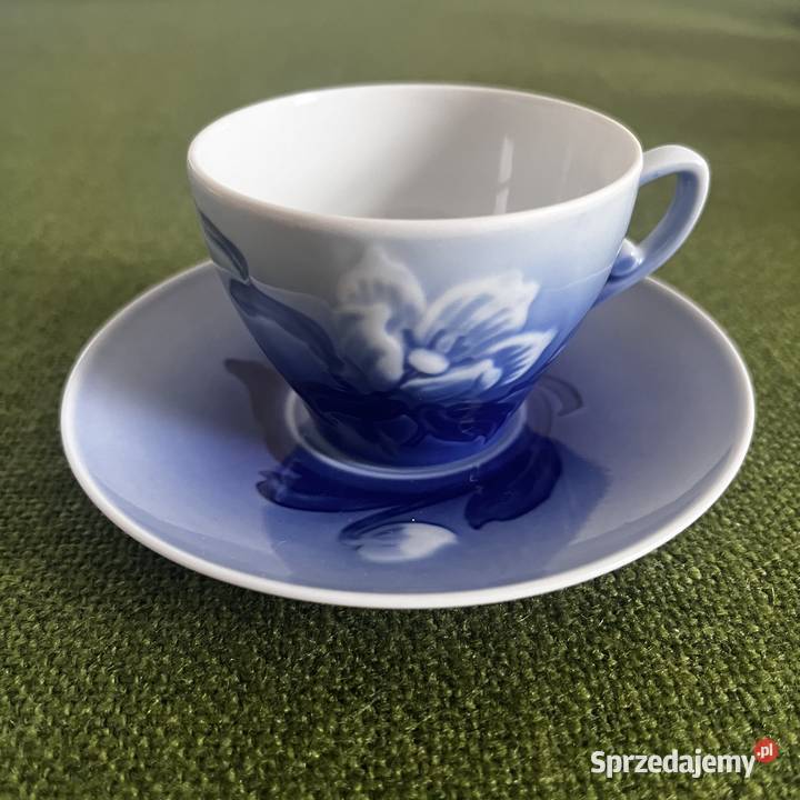 BG Duńska filiżanka świąteczna róża do mokki