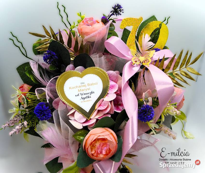 Spersonalizowany FLOWERS BOX Prezent Pamiątka z Zielona Góra