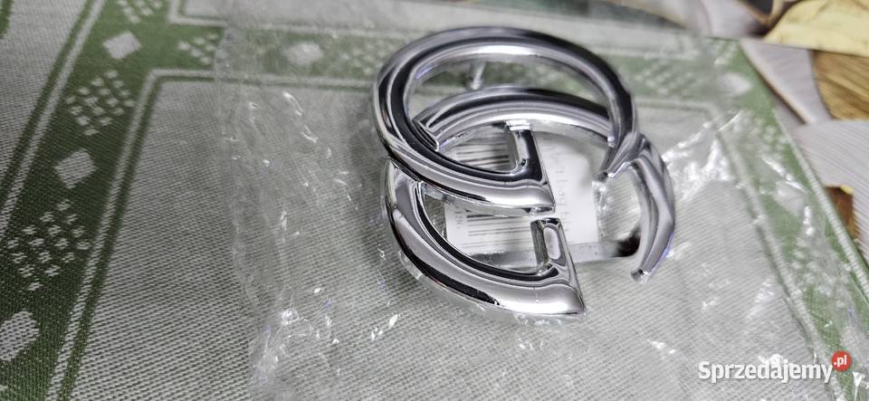 Klamra Gucci piękna do paska srebrny połysk mazowieckie Konstancin-Jeziorna
