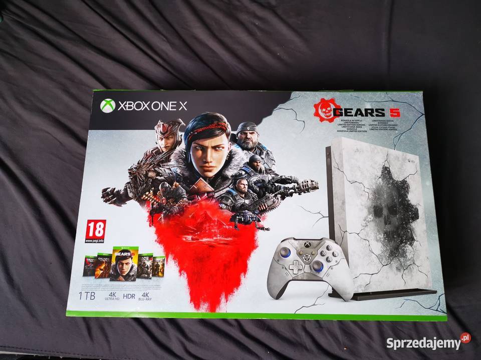 Konsola Xbox One X 1TB Limitowany Gears 5