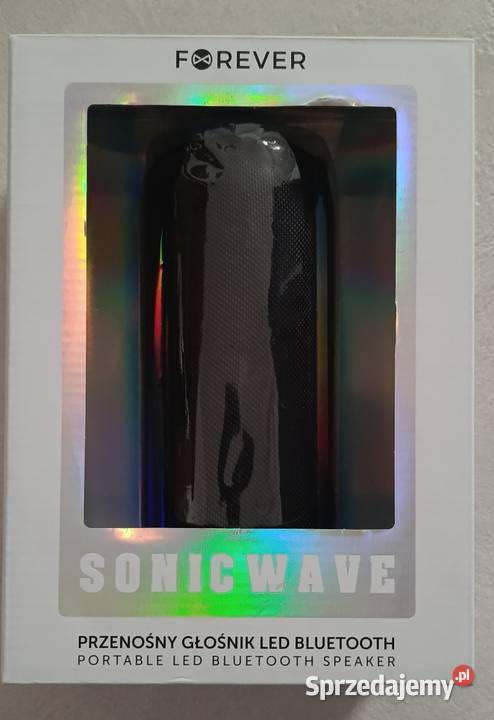 FOREVER Sonicwave przenośny głośnik LED