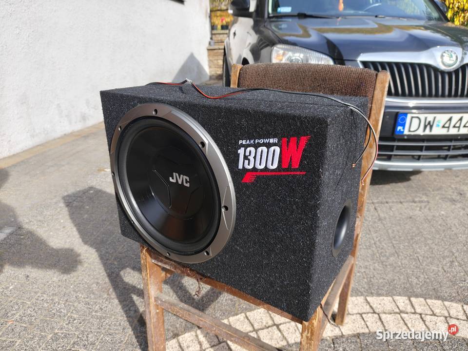Skrzynia basowa bassowa subwoofer tuba JVC Niegowonice sprzedam