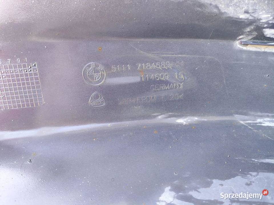 BMW 6 E63 E64 LIFT 0610 ZDERZAK PRZÓD