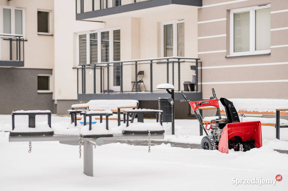 CEDRUS SB53 ODŚNIEŻARKA SPALINOWA PŁUG DO ŚNIEGU Opalenica
