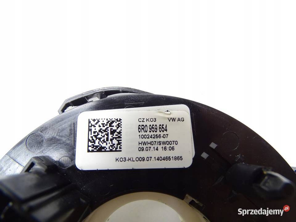 TAŚMA ZWIJAK AIRBAG PODUSZKI VW POLO V 6R LIFT