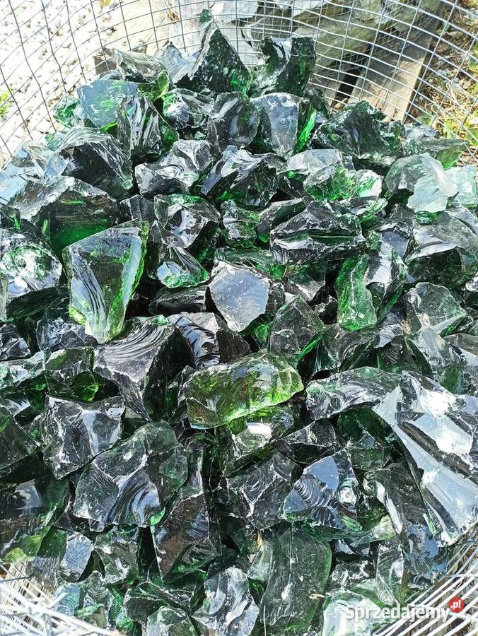 Szkło do ogrodu Bryły Szklane ozdobne Szkło Podłoża Bielsko-Biała