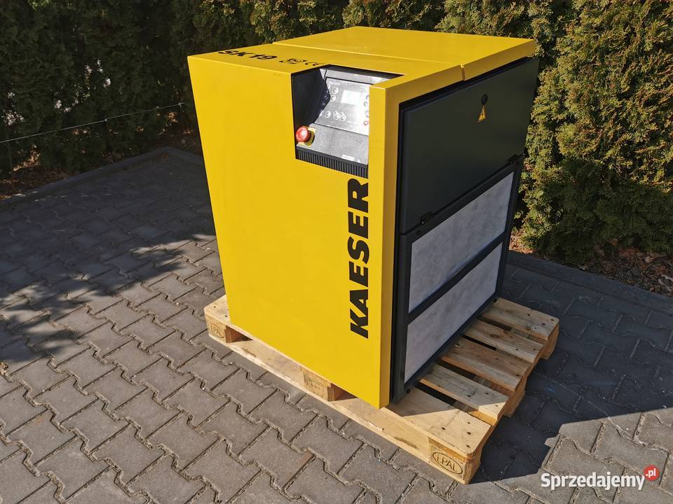 11kw 1900Lm KAESER SK19 kompresor śrubowy 8bar Borzęcice