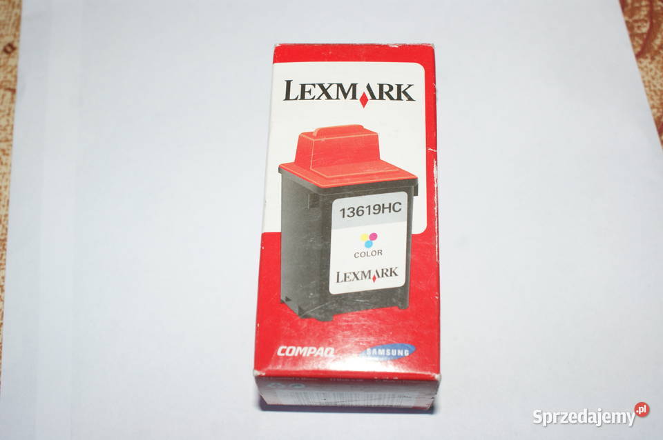Tusz Lexmark 13619 ORYGINAŁ Drukarki i skanery Wałbrzych