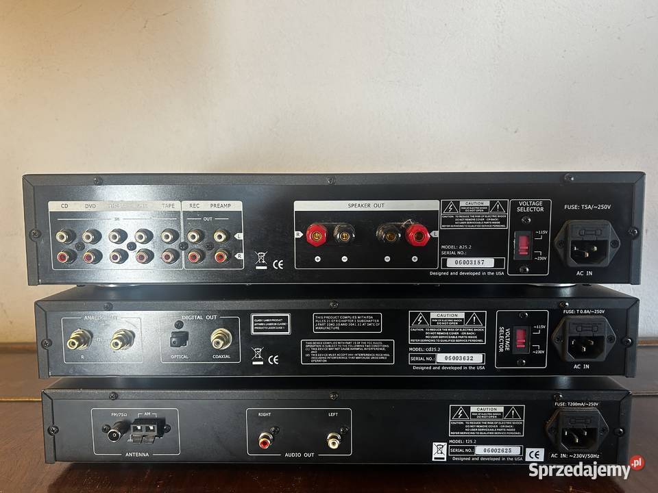 Zestaw stereo Music Hall a252 cd252 t252 z Laskowa