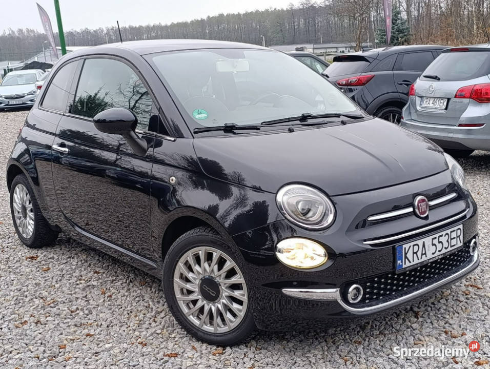 Fiat 500 Fiat 500 bezwypadkowy serwisowany 1242cm3 małopolskie Dulowa