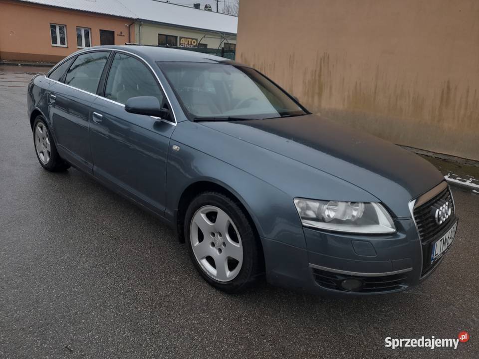 Audi A6 c6 Sedan24 z gazem gaz ważny do 2034r manualna Siedliszcze-Osada sprzedam