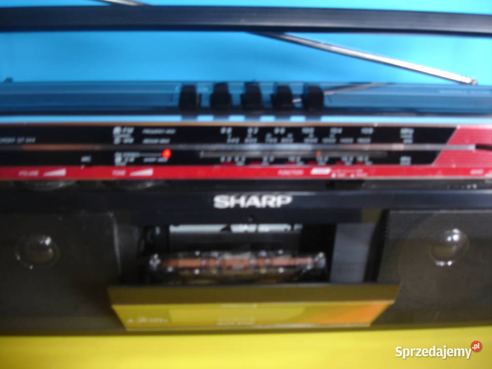 Radiomagnetofon SHARP QT244H Zielona Góra
