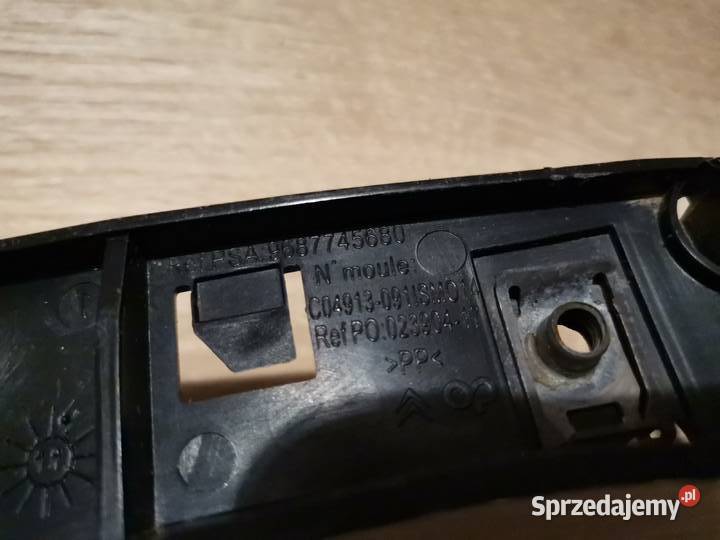 CITROEN C4 II Prawy Lewy Ślizg Zderzaka Przód Karoseria Międzychód