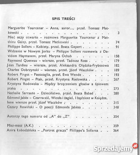 LITERATURA NA ŚWIECIE 1986 2 175 Czasopisma Warszawa