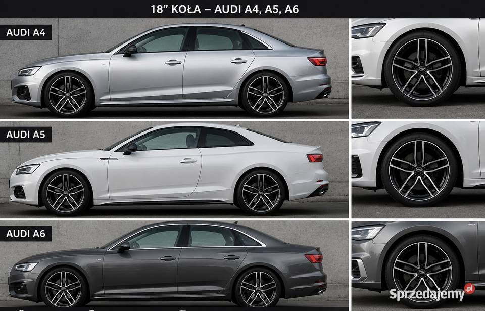 18 Audi A4 A5 A6 A7 VW Arteon Passat felgi koła Lubasz