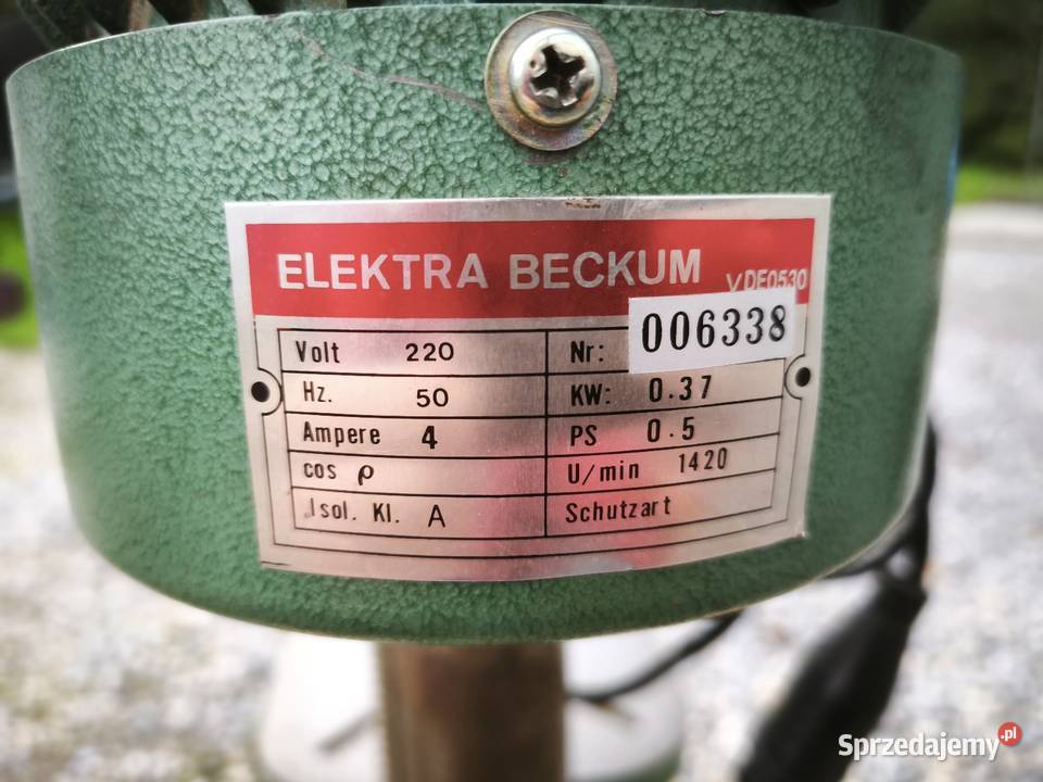 Wiertarka stołowa Electra Beckum MK2 Jastrzębie-Zdrój