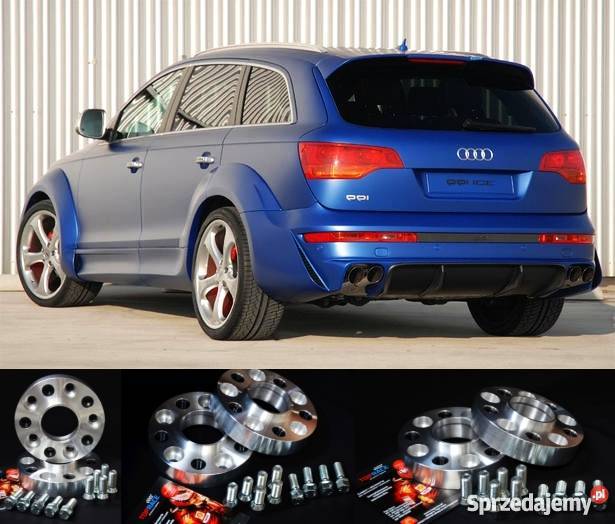 DYSTANSE do kół POSZERZ OŚ Touareg Q7 Cayenne