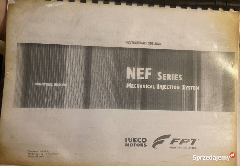 Instrukcja obsługi mechaniczny układ wytryskowy małopolskie Biczyce Górne sprzedam