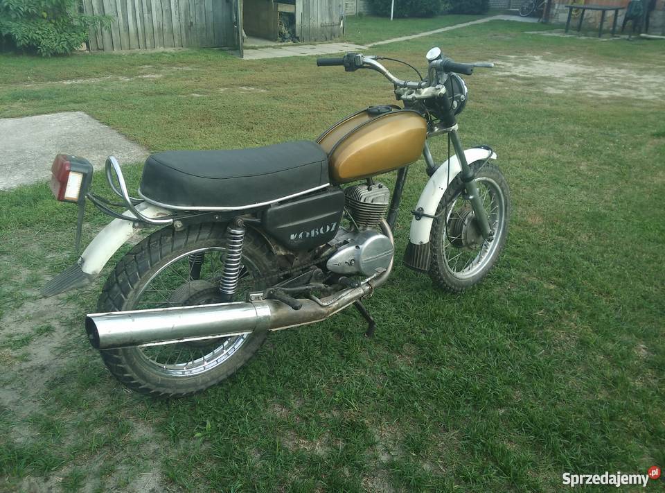 WSK trójka 125 jednoramówka łódzkie Sławno-Kolonia