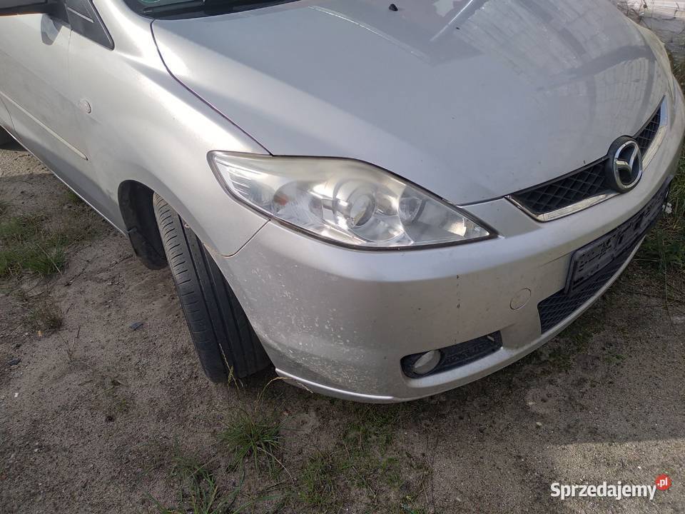 Mazda 5 20 citd 06r maska zderzak lampa błotnik lubuskie