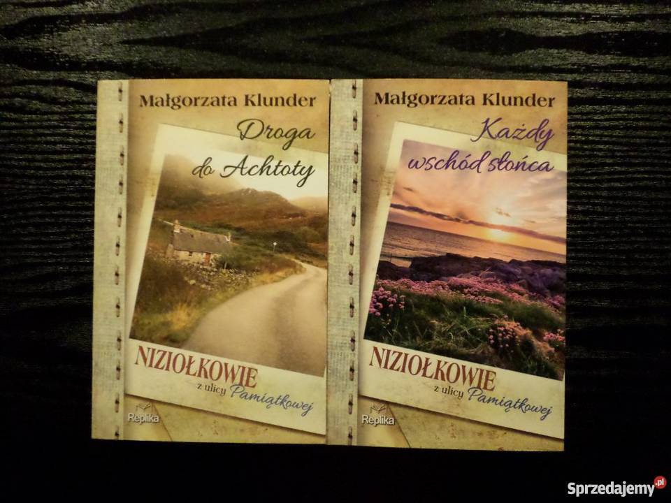 M Klunder Niziołkowie z ulicy Pamiątkowej 2 tomy Goleniów