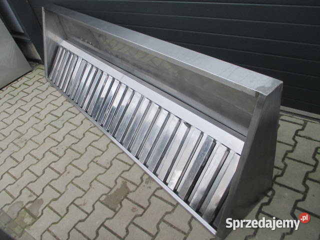 OKAP GASTRONOMICZNY SKOŚNY Z FILTRAMI 2507040 Gastronomia Ostrów Wielkopolski sprzedam