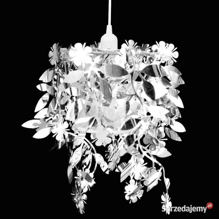 Lampa z abażurem w kształcie liści 215 x 30 mazowieckie Warszawa