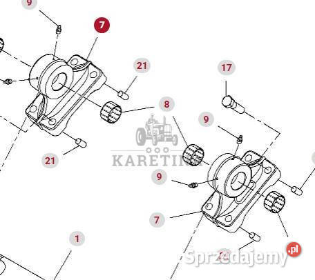 Fendt Vario 1038 1042 1046 1050 GEN 3 Wspornik wielkopolskie Jastrzębniki