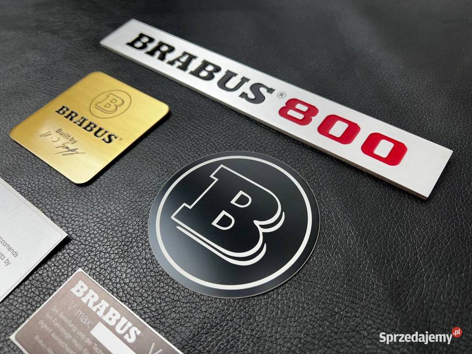 Zestaw emblematow silnika Mercedes W463 W464 Chełm