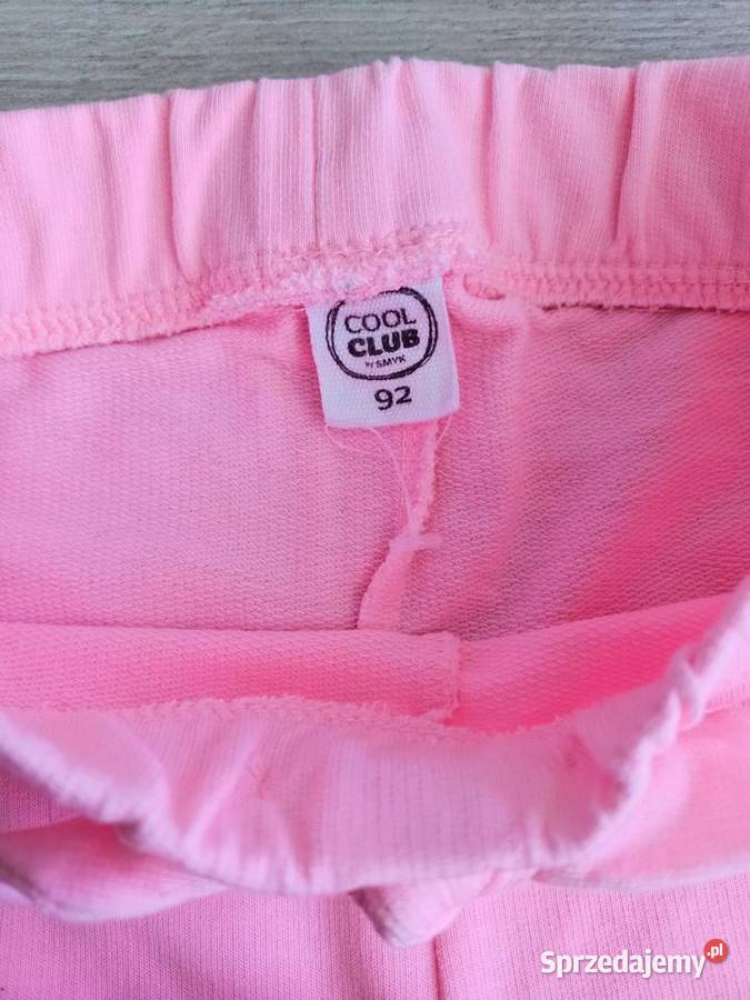 Spodnie dziewczęce różowe 92 Płock sprzedam