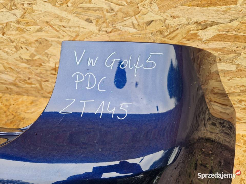VW GOLF 5 V PDC ZDERZAK TYŁ 1K6807421 Zderzaki