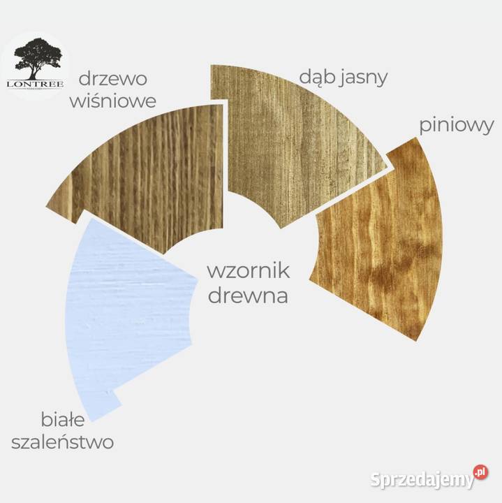 Meble ogrodowe drewniane narożnik 7os stolik Lubawa