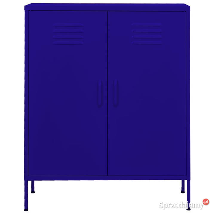Szafka granatowa 80x35x1015 stalowa WM336163 Warszawa
