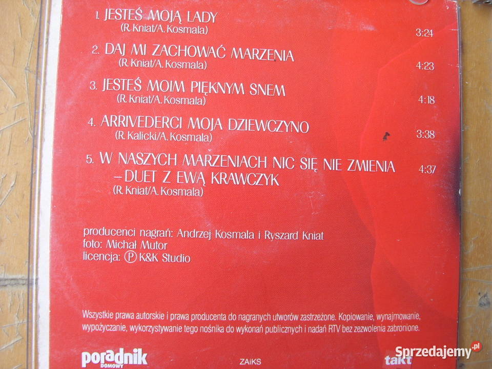 Pop CD KRZYSZTOF KRAWCZYK 4plyty CD dolnośląskie Wołów sprzedam