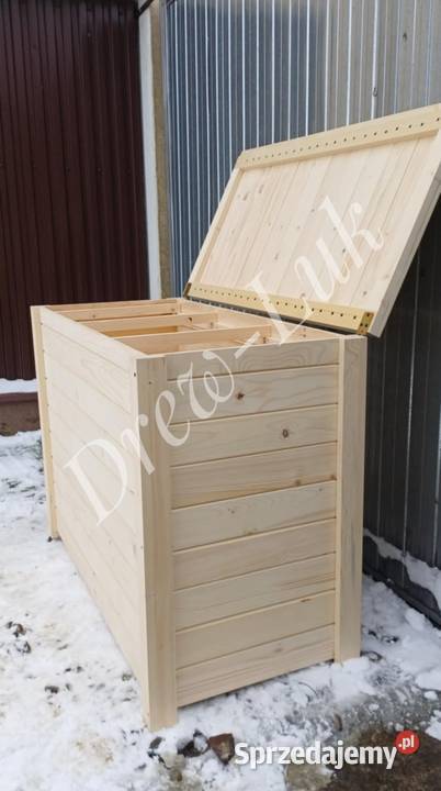 Sortownik drewniany na odpady Sortowniki śmieci Wadowice