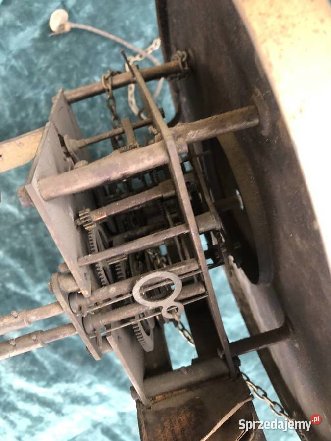 Zabytkowy zegar Becker Łowicz