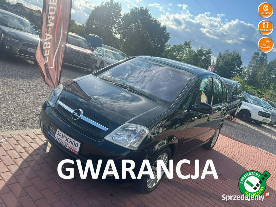 Opel Meriva Skóra, Szyberdach x2,Gwarancja I (2002-2010)