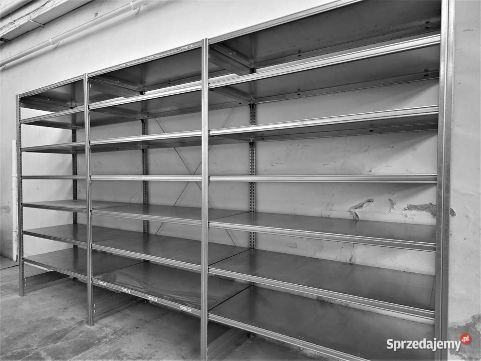 Regał Metalowy 62x220x40021p Magazynowy Ocynk Dzierżoniów