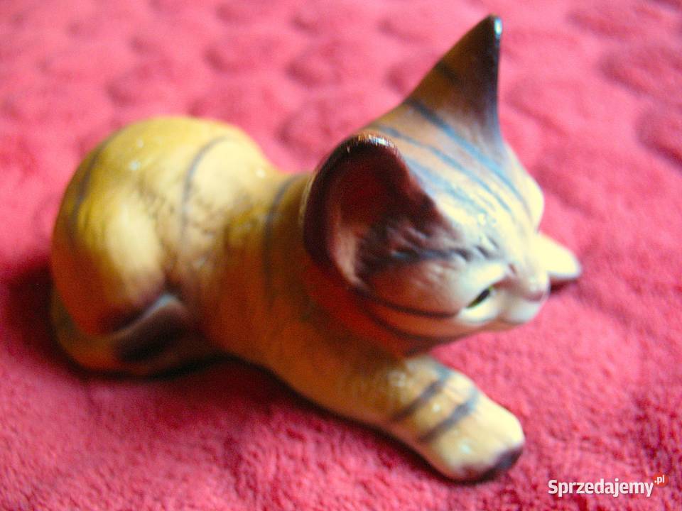 KOT pręgowany 55 x 10 x 5 Figurka Harvey Knox Siedlce