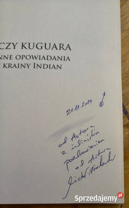 Oczy kuguara opowiadania z krainy Indian Michał Sosnowiec