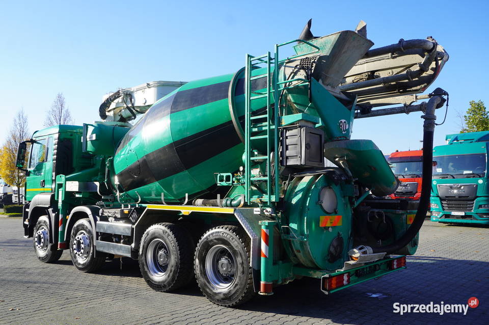 Pompogruszka MAN TGS 35480 8x4 Putzmeister M243 Kraków