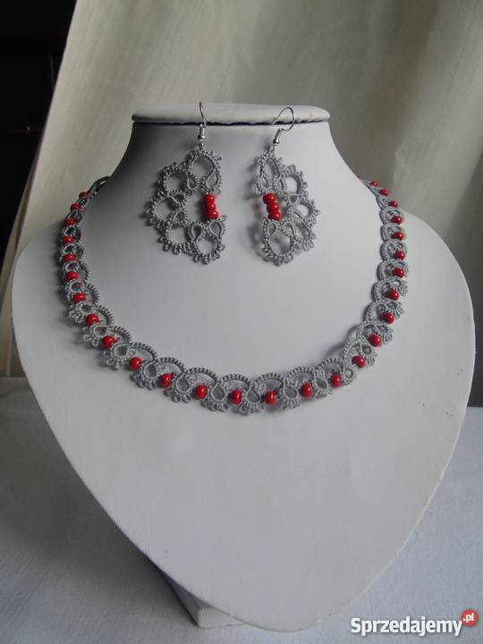 Biżuteria Frywolitkowa Naszyjniki