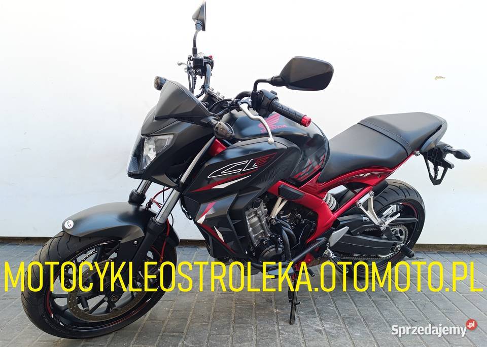 Honda CB 650 F naked CB650F CB650FA 2016 z ABS mazowieckie Ostrołęka